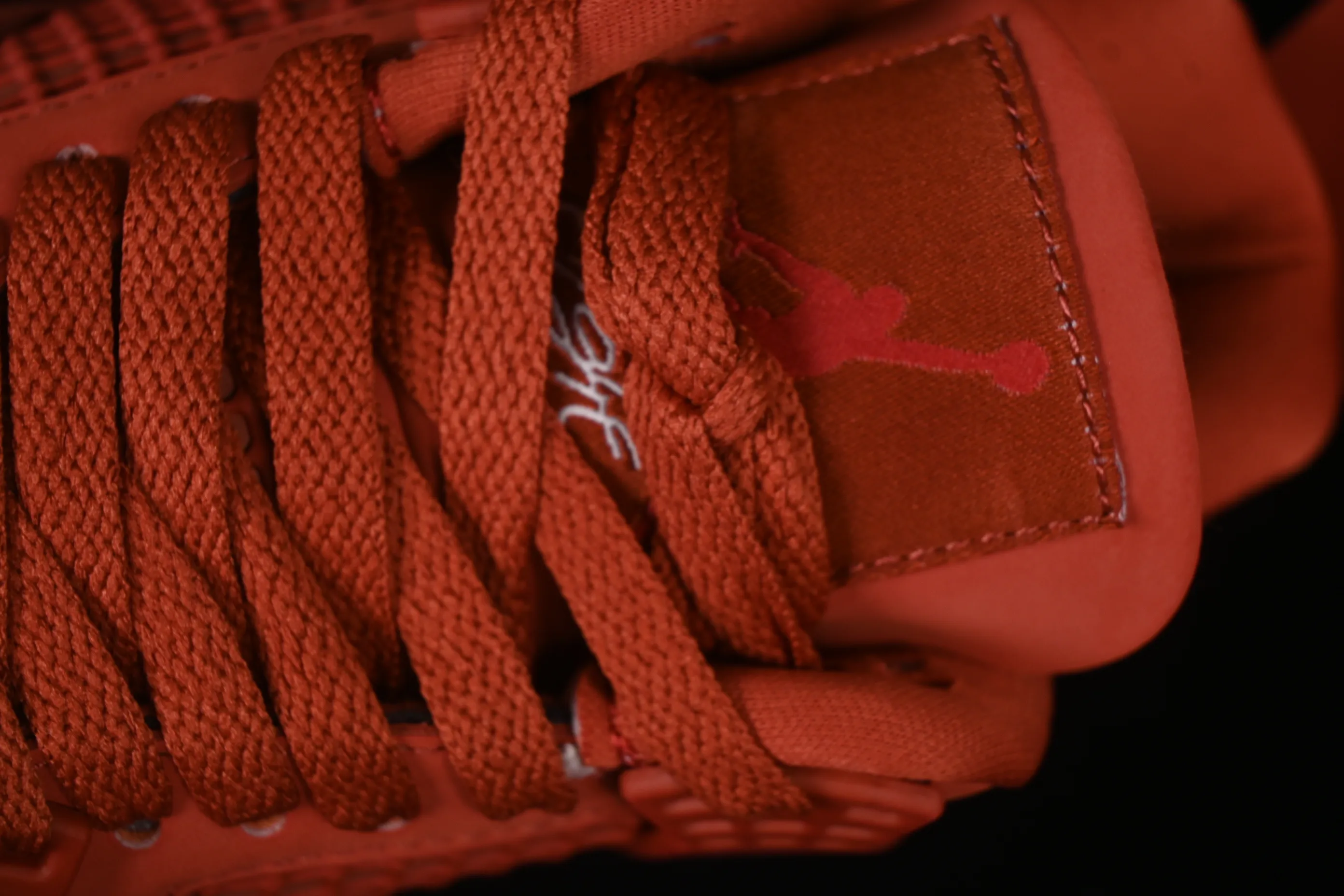 All categories Air Jordan Jordan series basketball shoes Air Jordan 4 Nigel Sylvester x Air Jordan 4 OG "Brick By Brick" AJ4 Joe 4 Orange Brown Suede HF4340-800